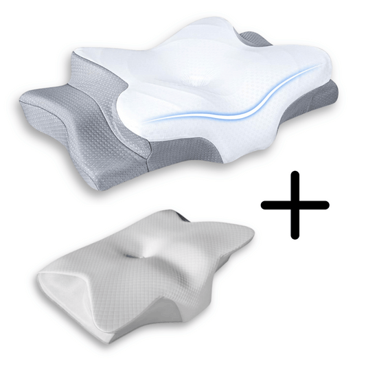 Neck Therapy Pillow + Extra Cover